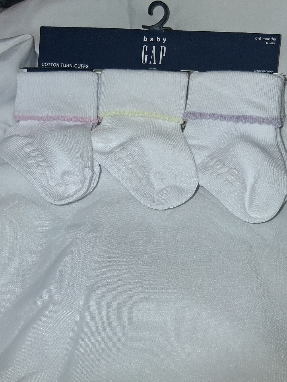 GAP Socks Fits Girls 0-6 Months 6 Pairs